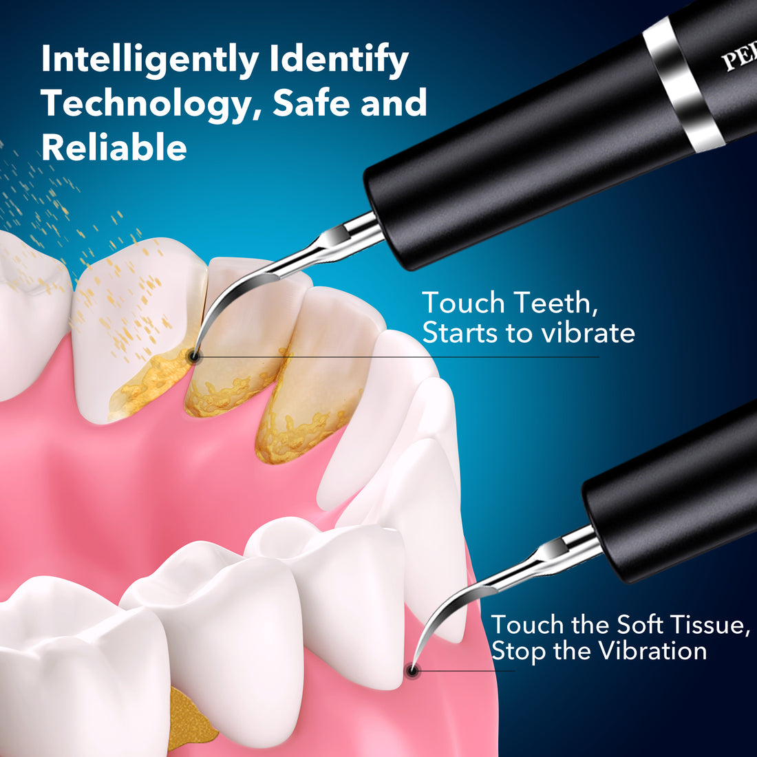  PERSMAX Sonic Plaque Remover For Teeth
