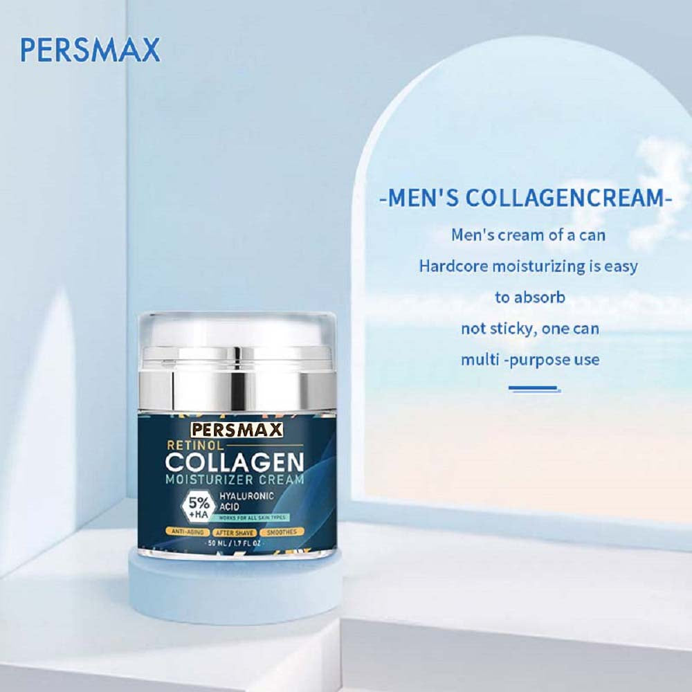 PERSMAX Men's Collagencream Anti-wrinkle cream Cream for whitening the skin Beauty masks - PERSMAX