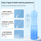 PERSMAX Portable water flosser for adults and children, 6-12 years old children's orthodontic braces, water flossing, teeth cleaning artifact - PERSMAX