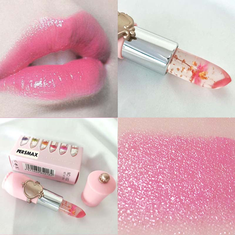 PERSMAX Lip Glosses Jelly Crystal Lipstick Cosmetics - PERSMAX