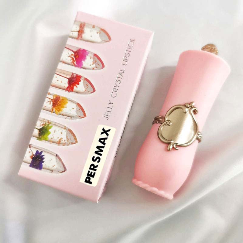 PERSMAX Lip Glosses Jelly Crystal Lipstick Cosmetics - PERSMAX
