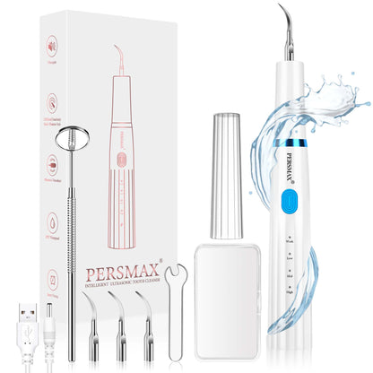  PERSMAX | White Ultrasonic Dental Calculus Remover